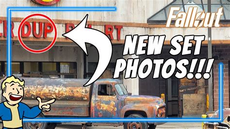 fallout show leaked images|Fallout: Amazon Series Set Photos Reveal Vault。